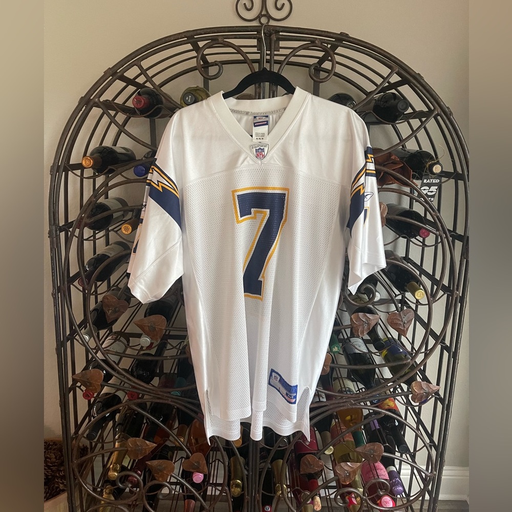 Men’s Reebok NFL San Diego Chargers Doug Flutie # 7 Jersey